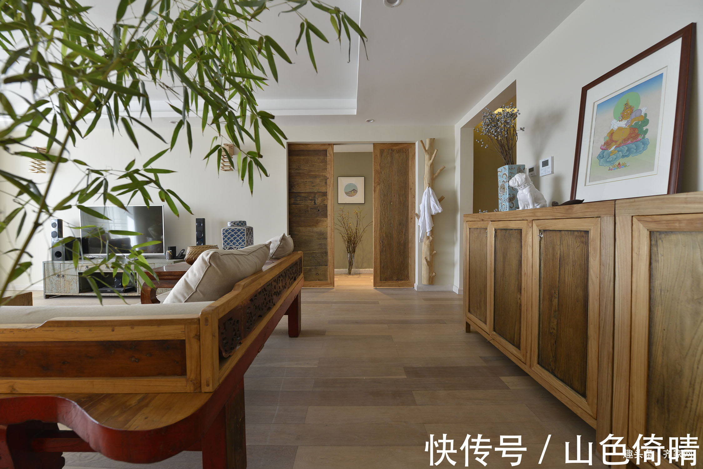 坚实度|三居室中式,内敛而高贵的风范,沉淀文化内涵!