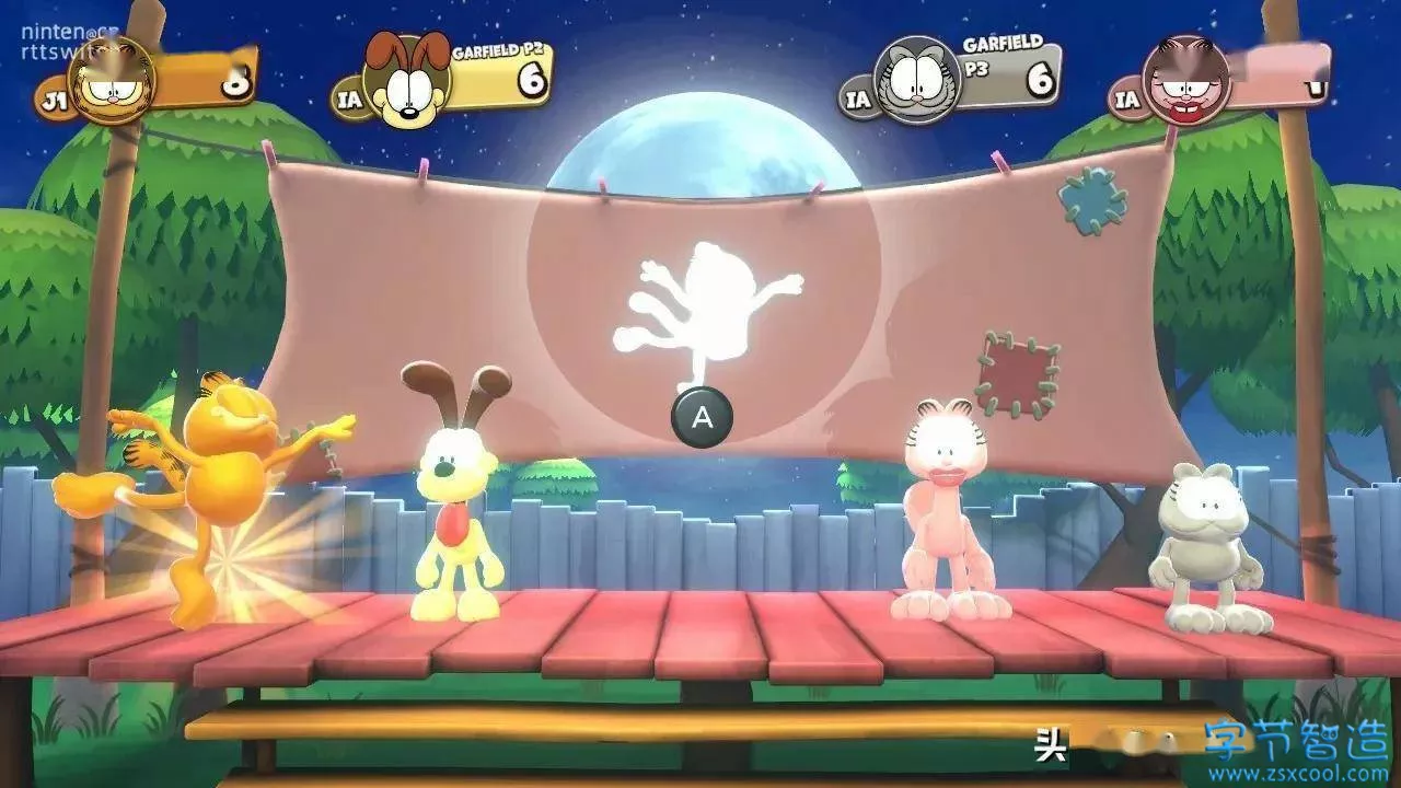 Switch游戏《加菲猫千层面派对》本体+1.0.1升补 下载-阿呆狗
