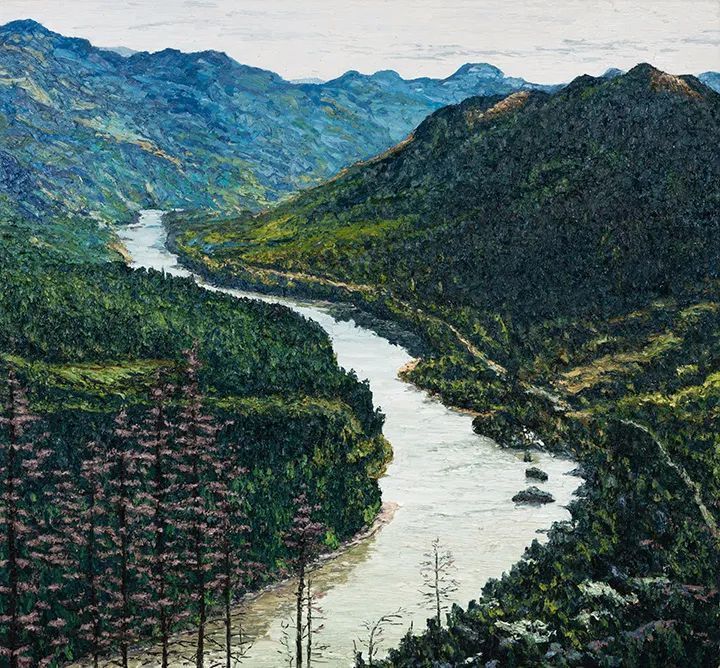 加拿大画家马特·巴恩的风景油画,笔触流畅,大美