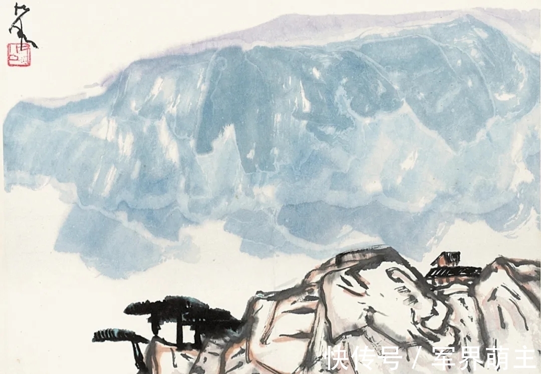 中国书画!当代中国画坛一位真正的隐士!李琼久山水画