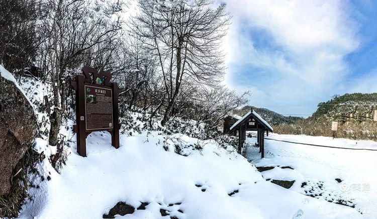 雪景如斯，大美汉江源