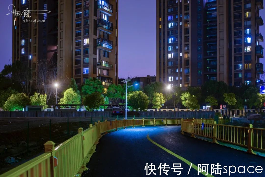 铁轨|随拍夜杭州之：老宣杭铁路周边的城郊风景