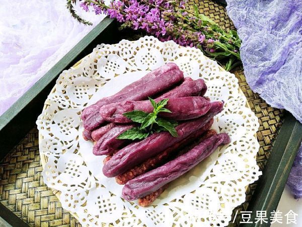 糯米棒|#少盐饮食 轻松生活#「紫薯糯米能量棒」