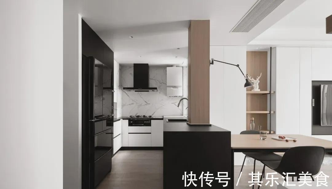 书房|虽只75㎡三口之家,却拥有两间卧室+一个书房,我看出了豪宅样子