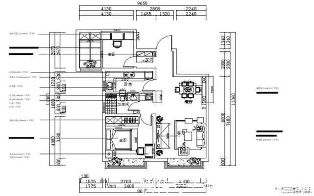 天津阳光力天|十年以上的老房子如何装修?看这套89㎡简美风,是真心的漂亮啊