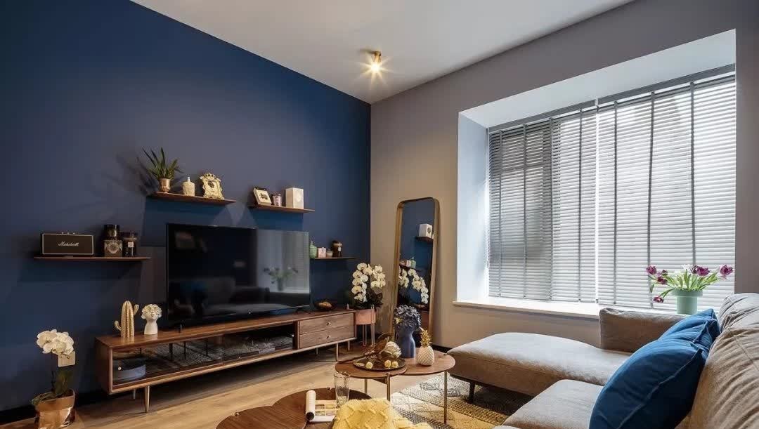 墙面|小户型难设计?看她如何将60㎡混搭小两居变得宽敞、时尚又温馨