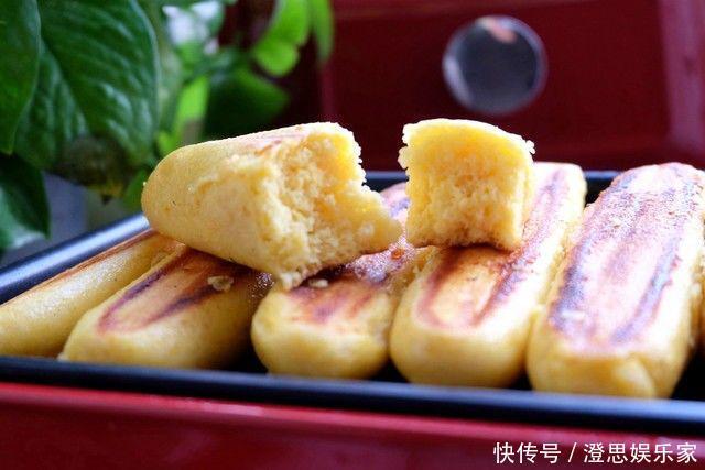 微甜|玉米面不蒸不煮,和面时加牛奶,制成棒馍微甜清香特好吃