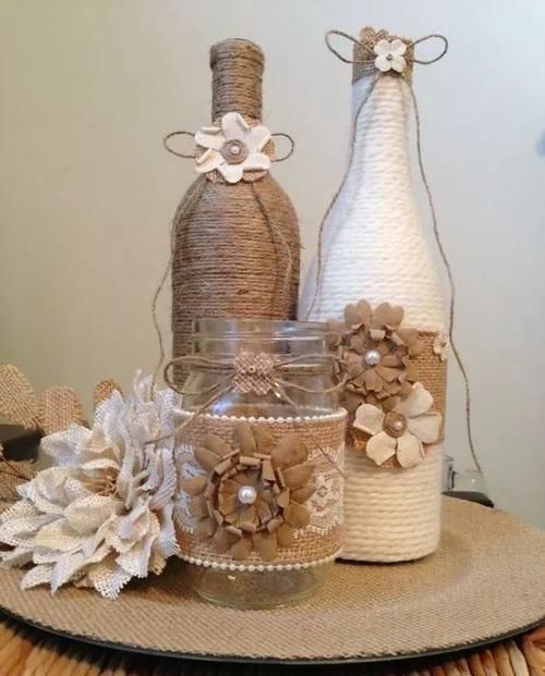 改造|DIY手工制作这是我见过最棒的酒瓶改造方案,好漂亮