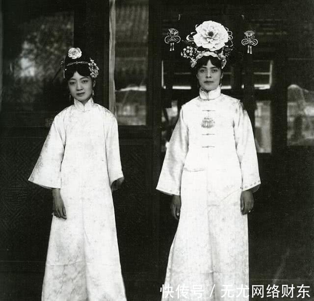 皇后|“末代皇后”婉容老照片,图一是她的英语老师,图四神似韩国雪梨