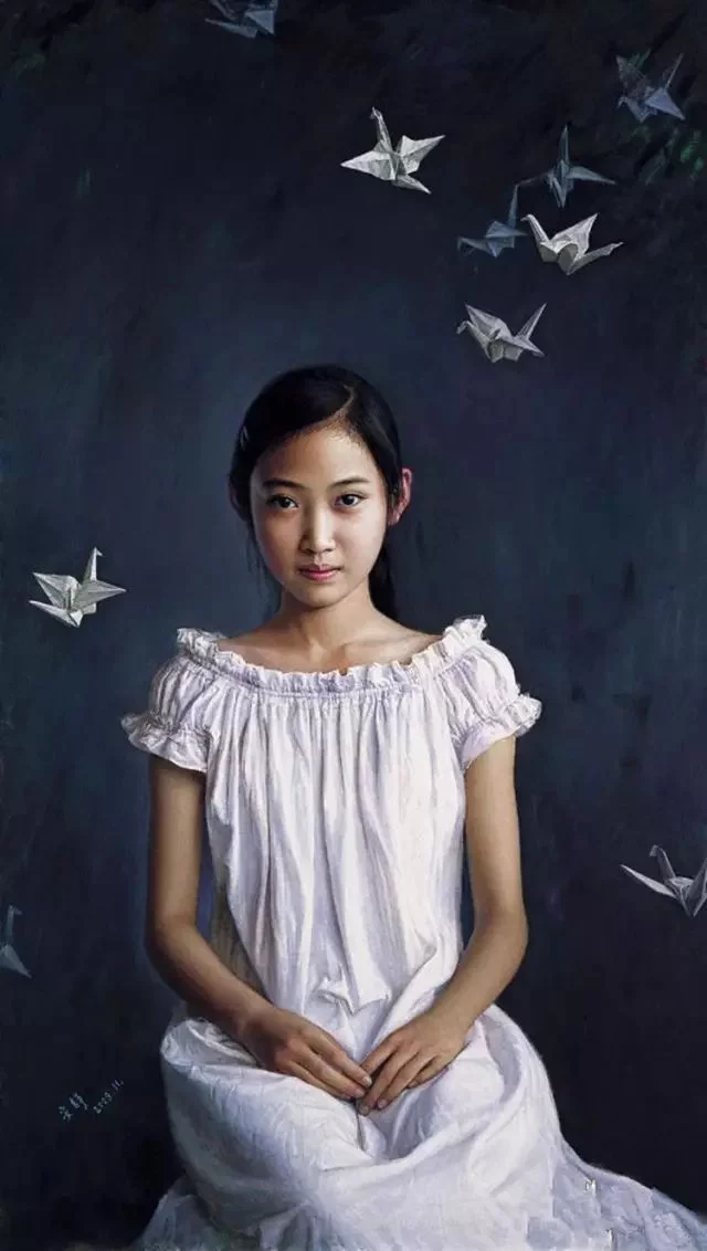 美女画家笔下的女孩 美女画家笔下的女孩