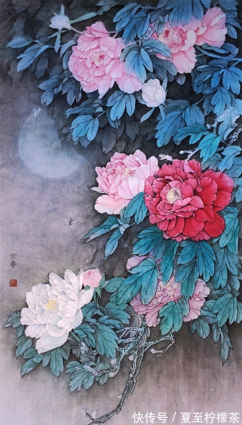 美术学院&余梦:金秋送祝福 国庆谱华章