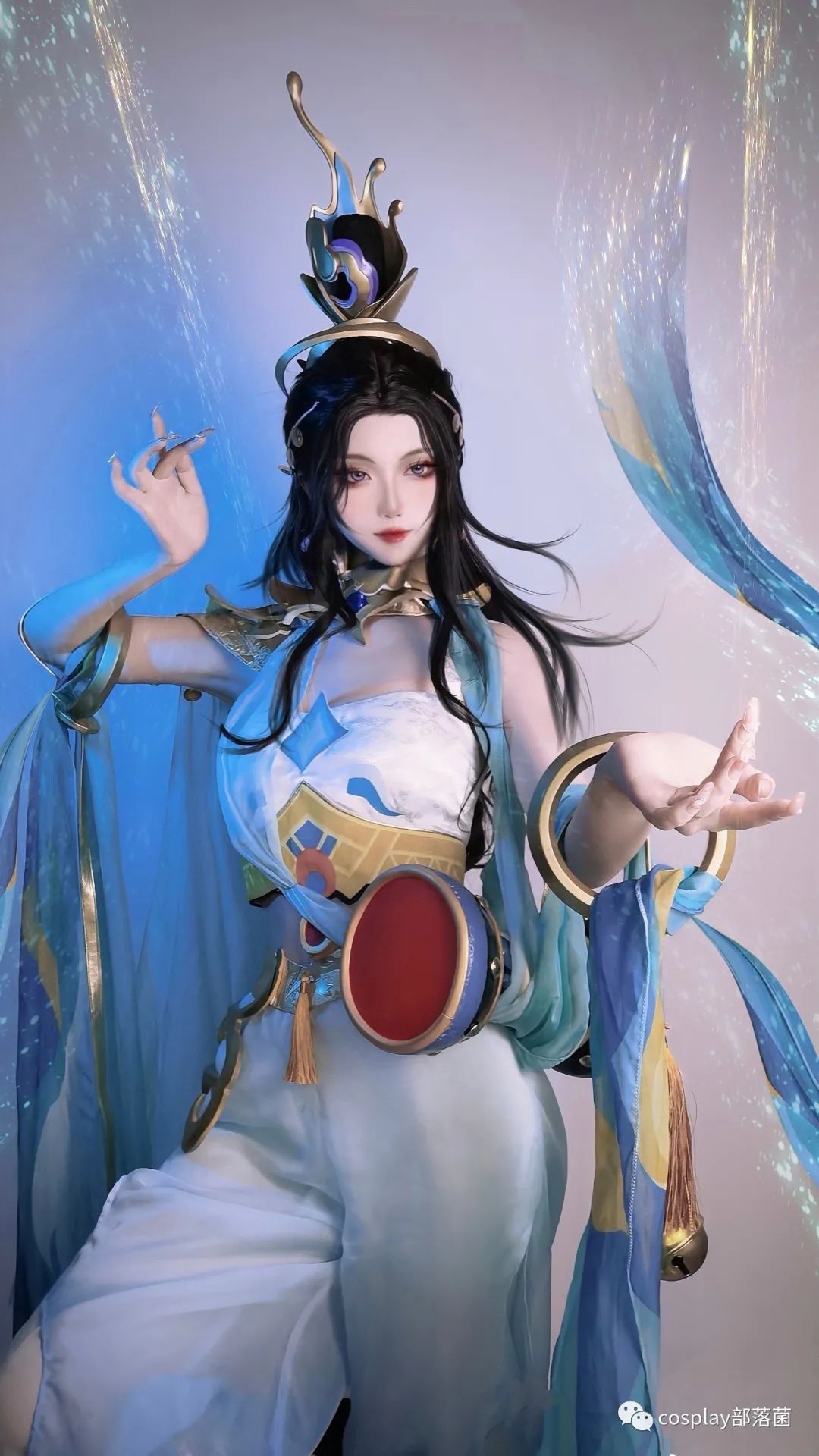 胡旋|cos：王者荣耀貂蝉遇见胡旋cos正片@小白