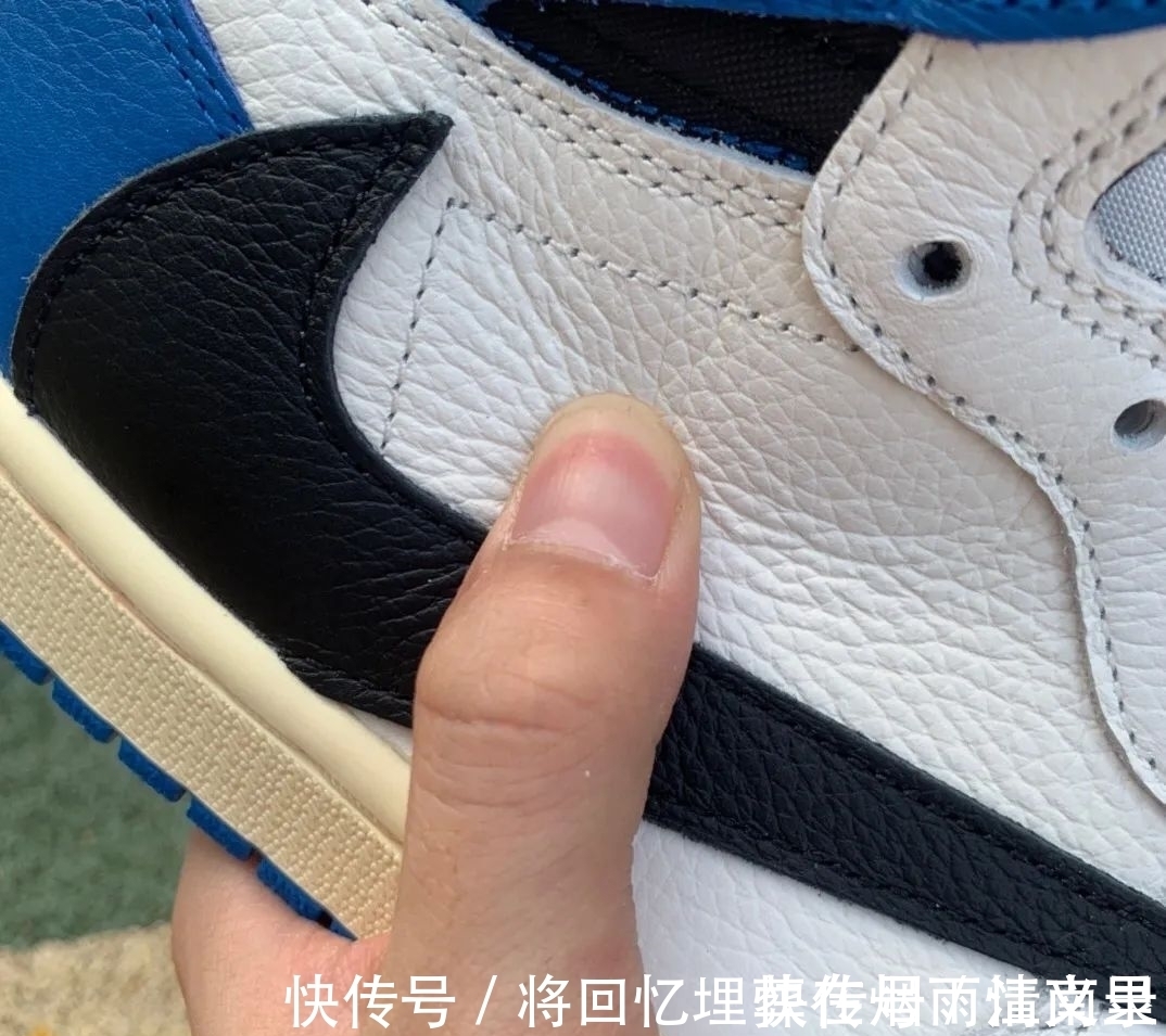 正品 藤原浩倒钩闪电aj1最强横向对比测评 中底拉邦皮料剪裁差的是正?