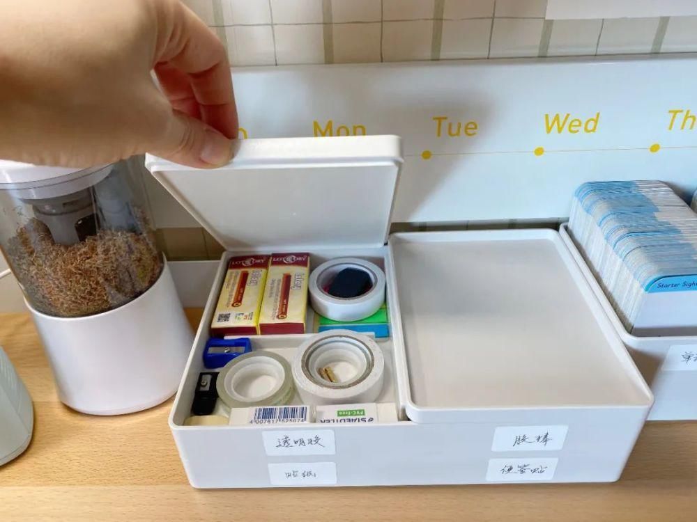 muji|被催了一万遍的书桌收纳来了!照着收没错!