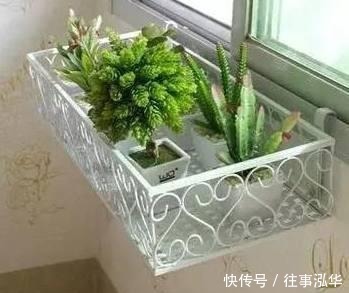 去邻居家串门, 一去阳台我就傻了, 这些“花架”太上档次了