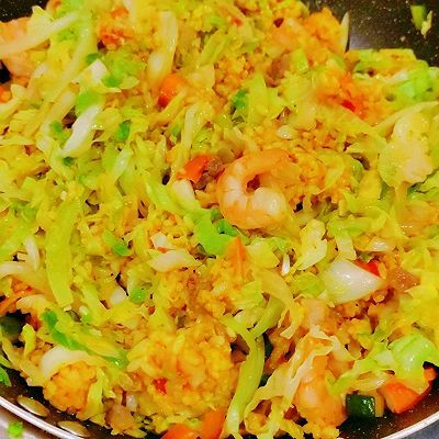 大头菜|咖喱缤纷炒饭