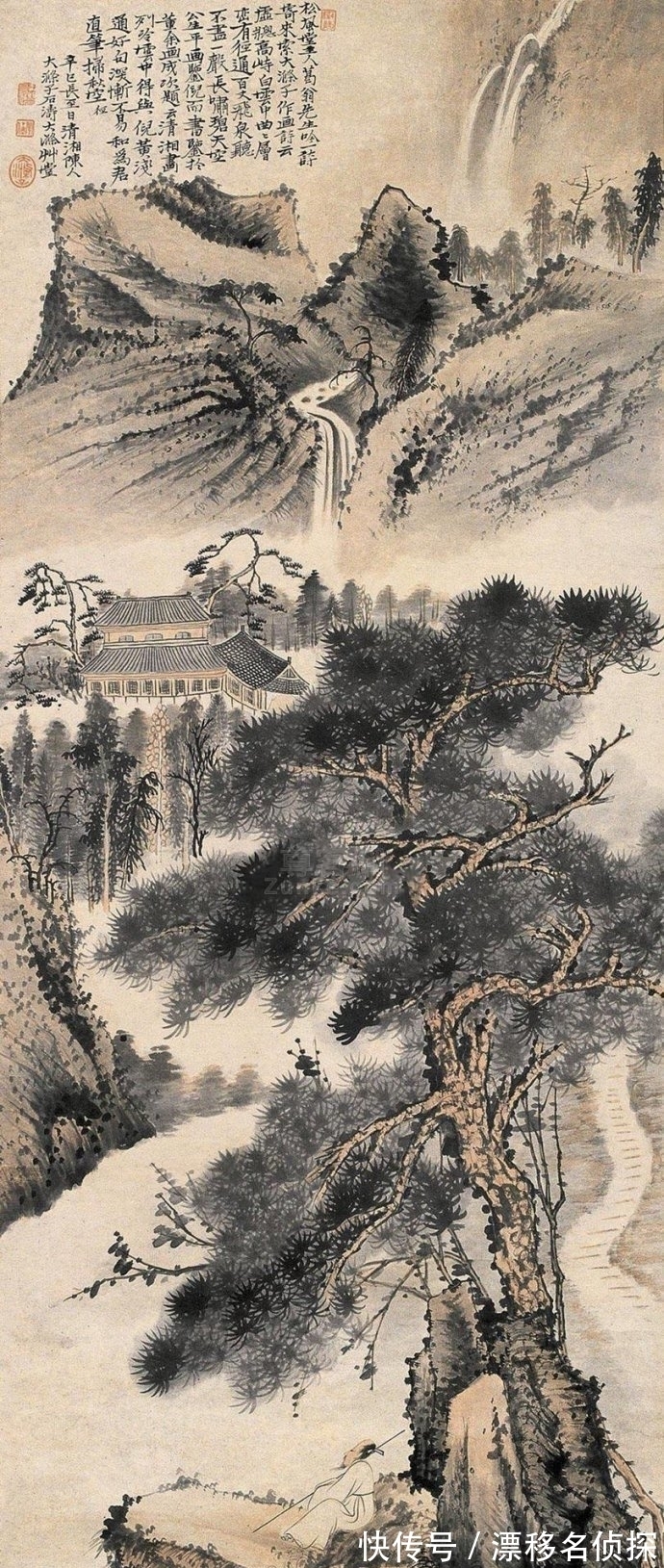 董文敏@石涛:对于高明的画家来说,传统与创新的发展和继承是一种互补!