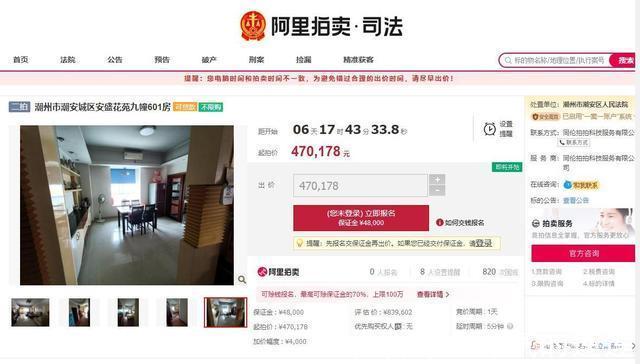 广东省|广东省潮州市一153平房产将拍卖，以47万元起拍