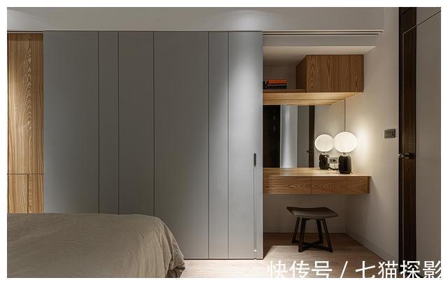 客厅|30年老屋华丽变身，99㎡，这么独特的玄关设计第一次见，太高级！