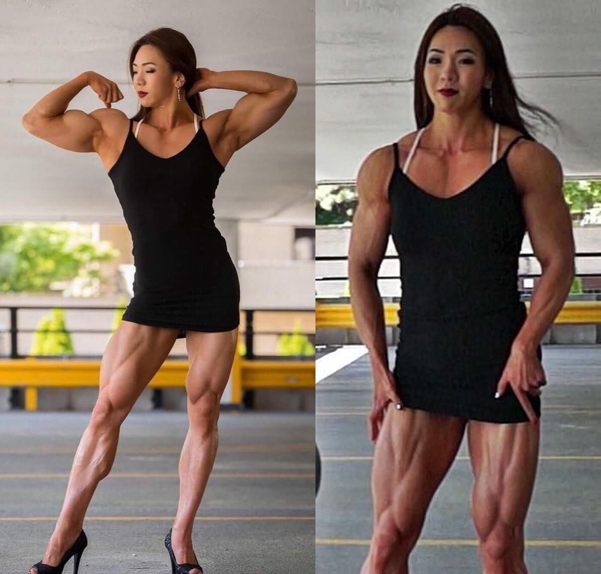 男生|“萝莉脸魔鬼肌肉女”强大的让男生汗颜,如今却脂肪含量略高