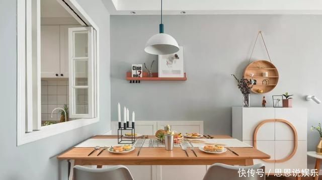 效果|89㎡三居室,厨房设计了内开窗,没想到效果这么好,真装对了