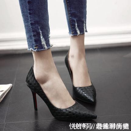 真皮高跟鞋|高雅性感的尖头真皮高跟鞋,与秋季一起奏响欢快的乐章