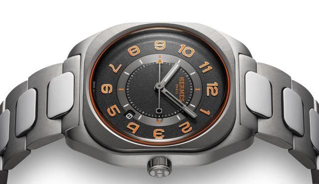 钛金属|支持Only Watch 2021 爱马仕推出H08对表