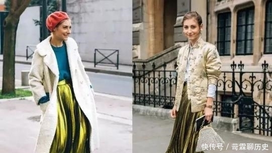 2020年冬,建议女性穿“大衣+裙子”,温柔好气质,惊艳众人