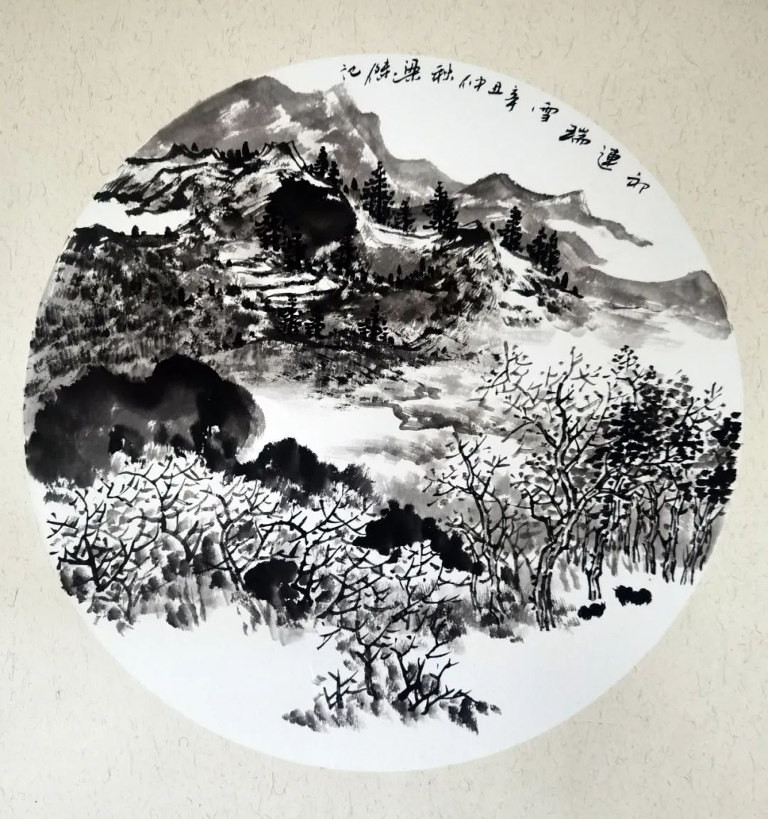 甘肃省@名家风采——梁杰 · 山水作品画鉴赏