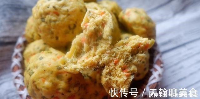 窝窝头|玉米面这样做不但营养更加丰富，口感又松又软，而且颜色鲜艳亮丽
