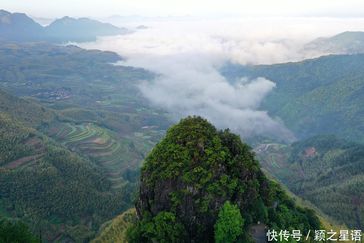 桃源|南尖岩，相忘于红尘的桃源净土，天空之镜，昙花一现