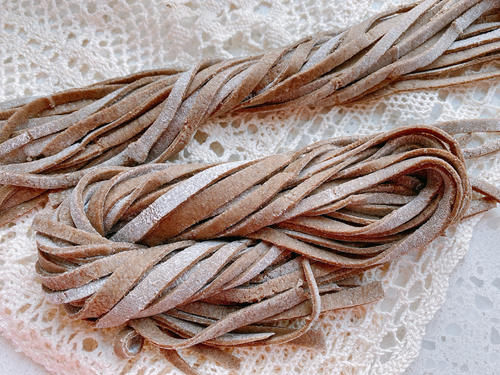 二月二龙抬头要吃面，自制荞麦面，粗粮细作营养丰富，口感劲道