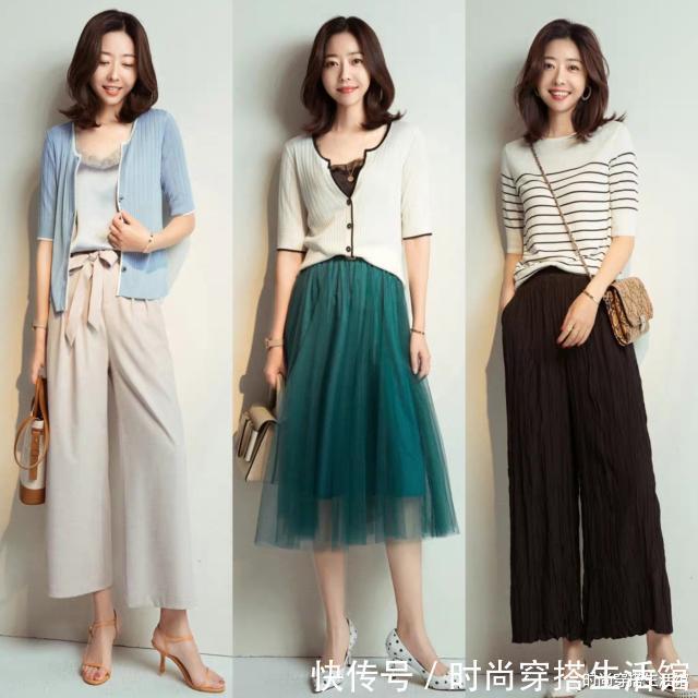 女人|时尚是一种态度，女人过了40岁这样穿，清新减龄又显气质