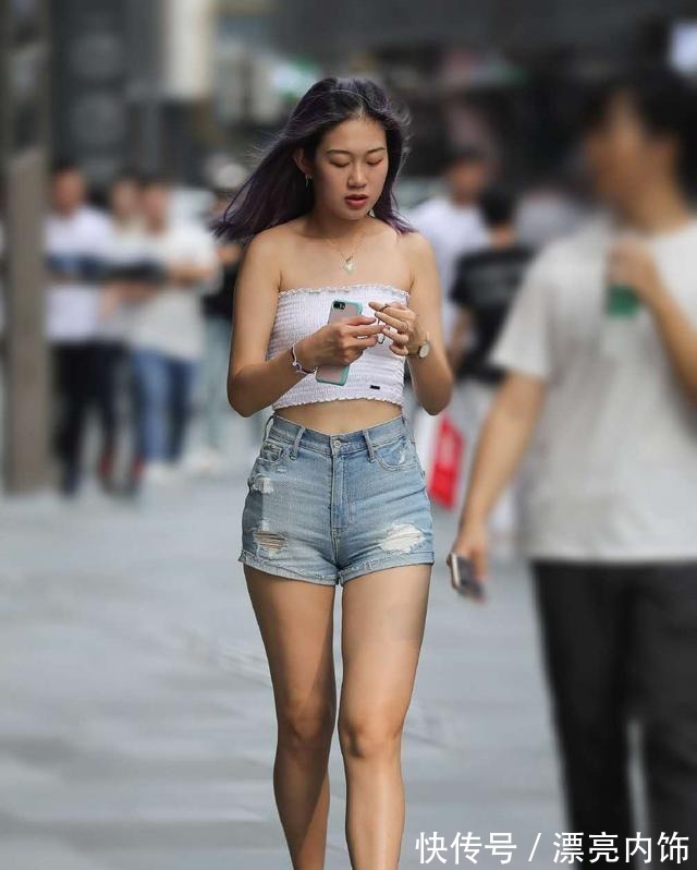 穿搭|T恤太没品,一字肩短衫的穿搭,提高你的回头率