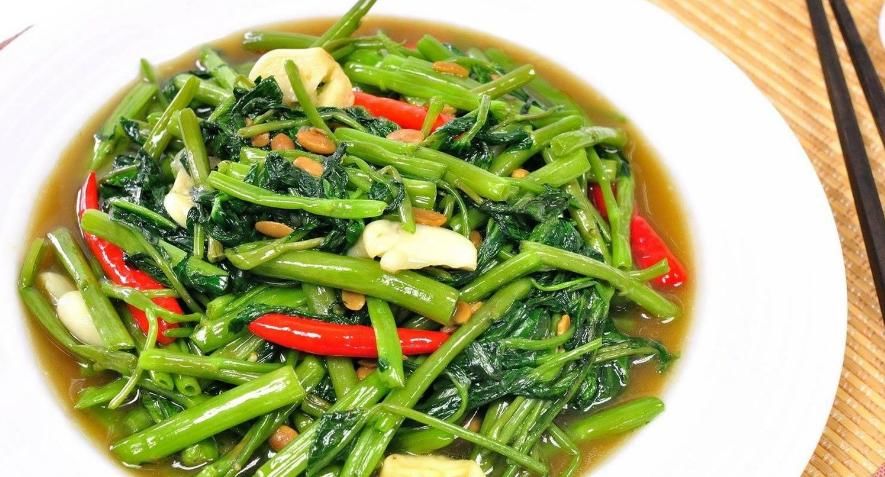 颜色|空心菜怎么才能不黑呢