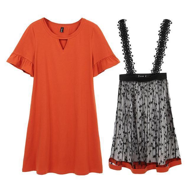 连衣裙 身材微胖的女生,怎么迅速提升气质?一套时髦大码连衣裙告诉你