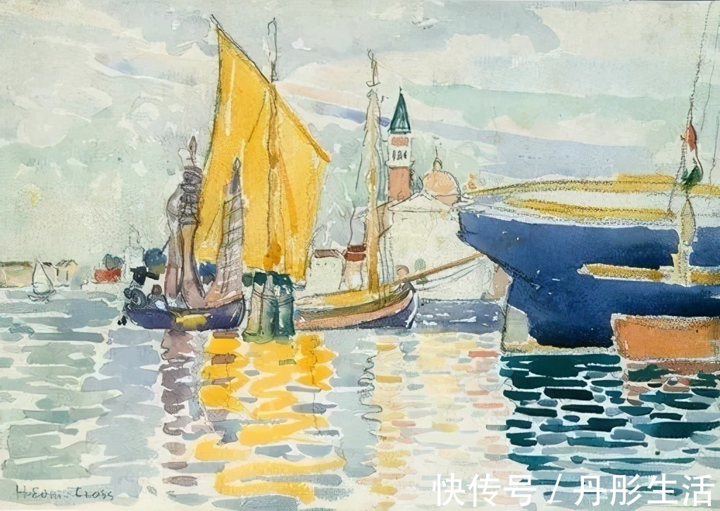 点彩|新印象派中,色调最生动,色阶最耀眼的点彩画家!