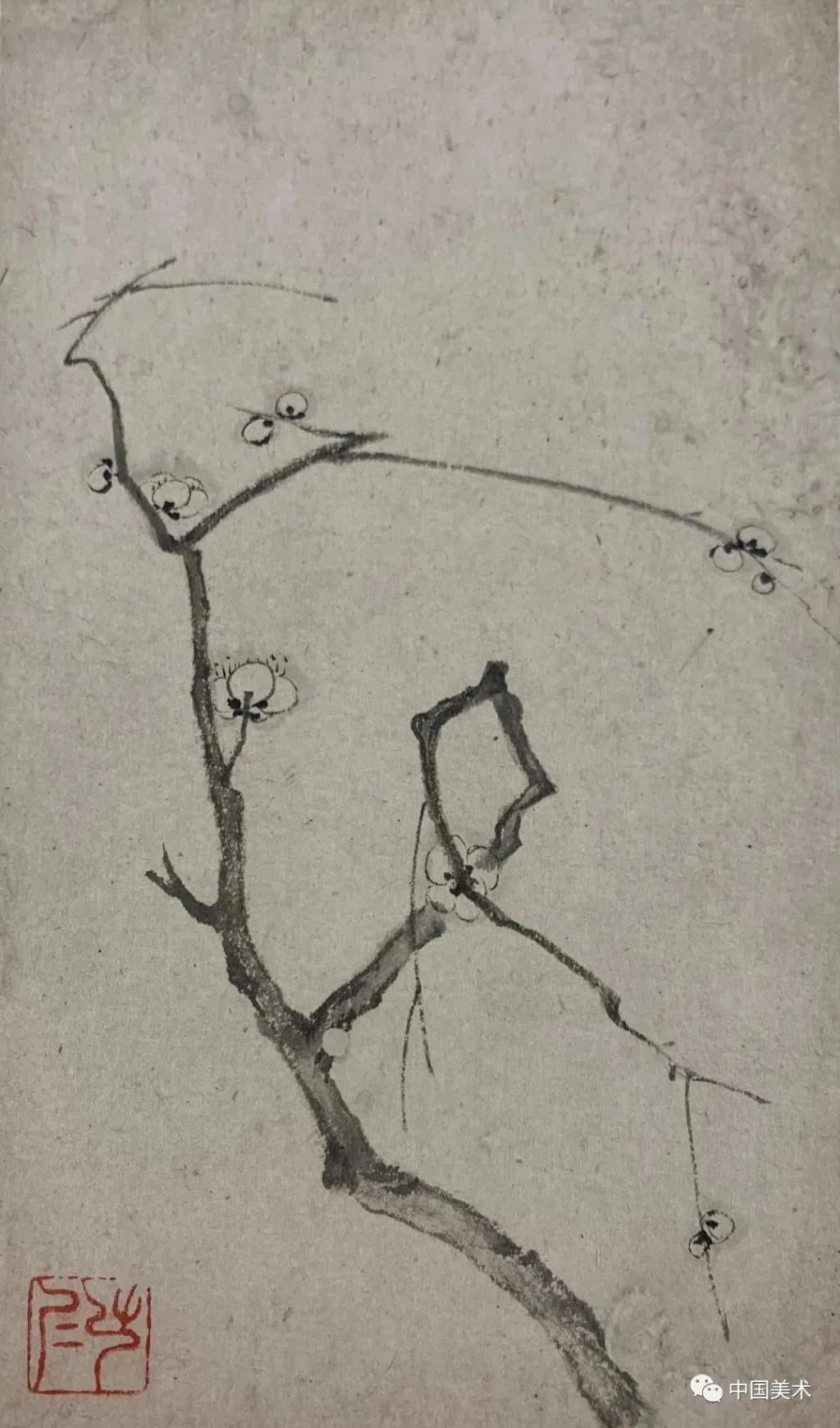  高僧|高僧画画：笔法简逸，冷清孤寂