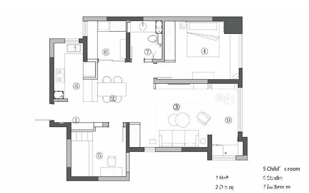 小户型|76㎡轻奢欧式风,复古又优雅,小户型也能这么上档次!