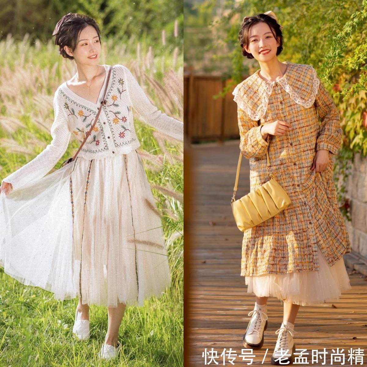 女人味 想不到“法式茶歇裙”又火了,优雅还有女人味