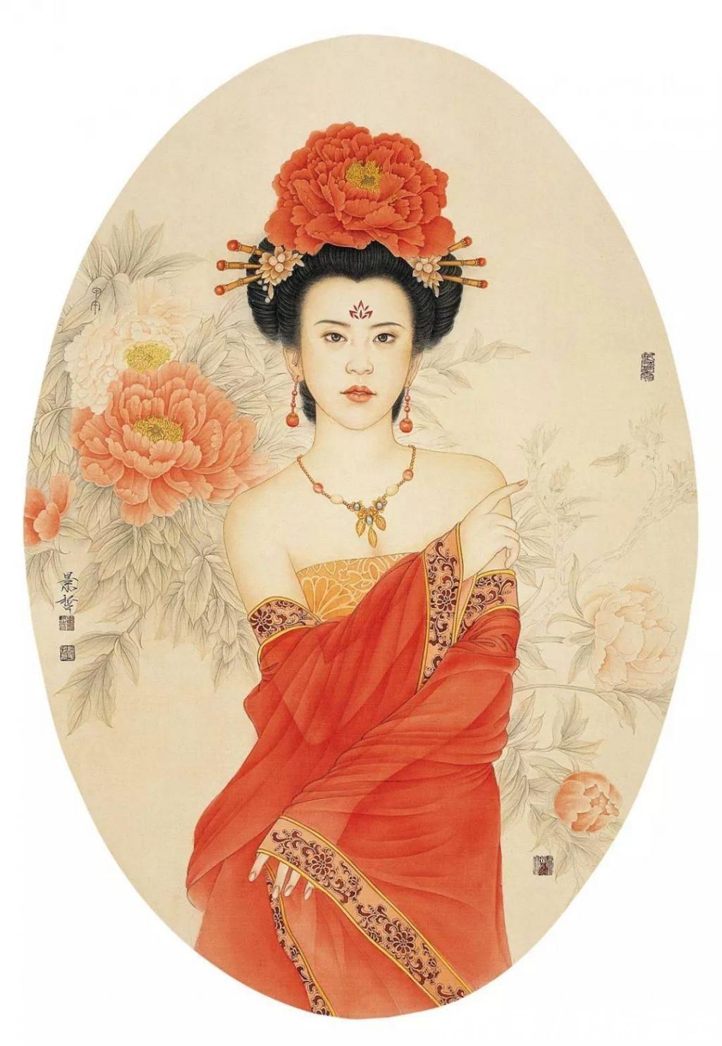 红妆@崔景哲：当古典美遇上工笔画，春风拂面惊艳四方