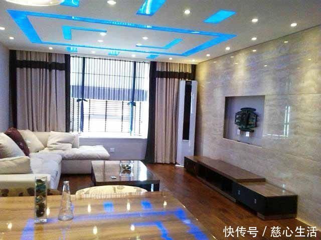 婆家|晒晒婆家准备的108㎡婚房,吊顶保证你们都没见过,闺蜜眼红死了