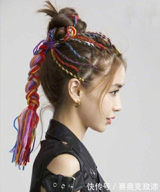 时尚|日常的时尚发型,高丸子头温柔甜美很有少女感,这款值得尝试