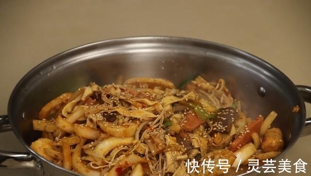 豆腐皮|麻辣香锅最好吃的家常做法，20元吃到撑，媳妇看着直流口水