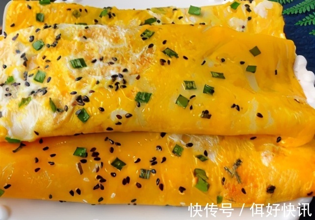 鸡蛋煎饼|无需揉面，几分钟就做好了，营养美味，零失败，低脂美味超级解馋