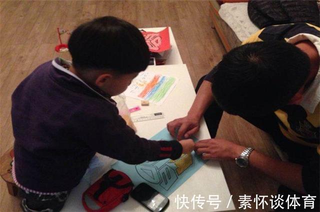 面对者|“作业是做完,爸爸却没了”,孩子亲子作业完成,一家四口变三口