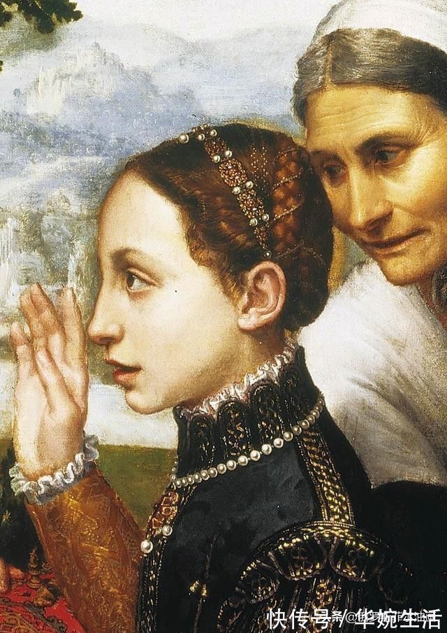 self!意大利杰出女画家Sofonisba《画家姐妹下棋的肖像》欣赏以及介绍