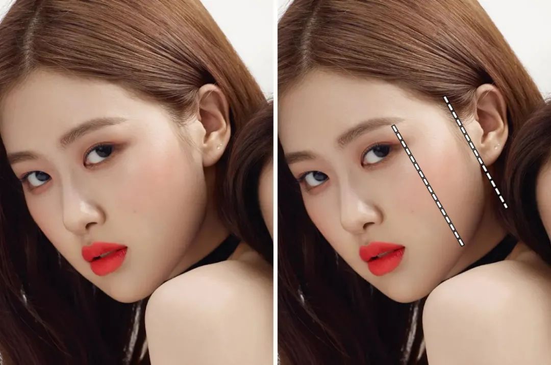 肿眼泡小肉脸，来跟Rosé学化妆