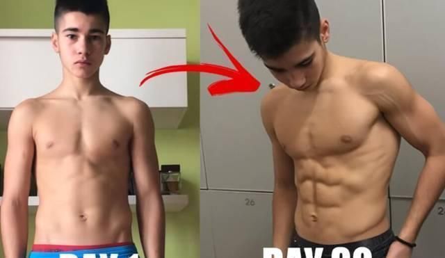 乔治|每天100个俯卧撑,30天转型真实是这样子吗?壮汉改变值得深思!