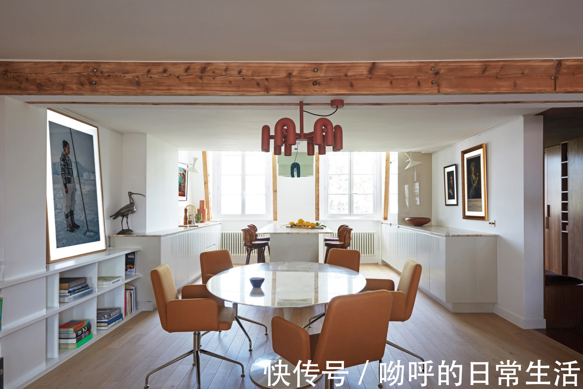 木镶板|Manuelle Gautrand丨 巴黎日晷公寓